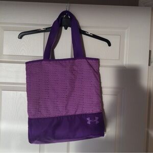 Under Armour Tote Bag Purple reversible